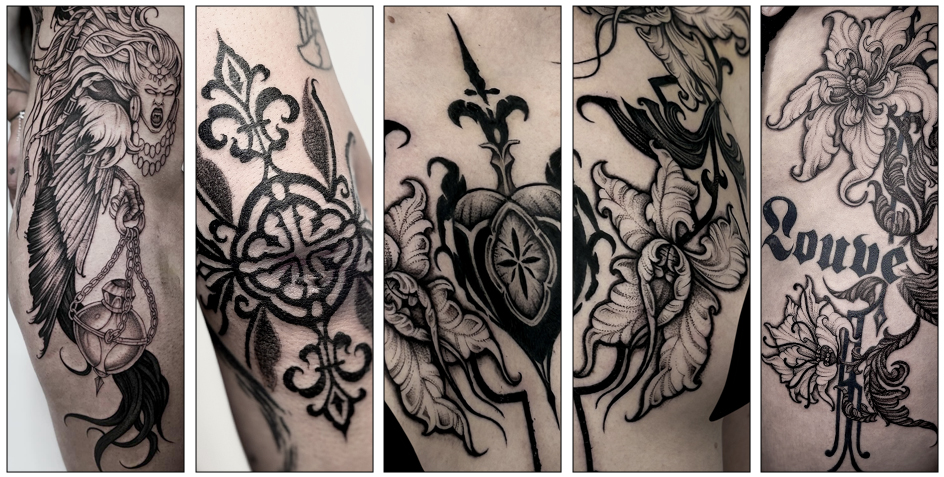 CALME TATTOO artiste tatoueuse chez HOBOH TATTOO a Aix en Provence