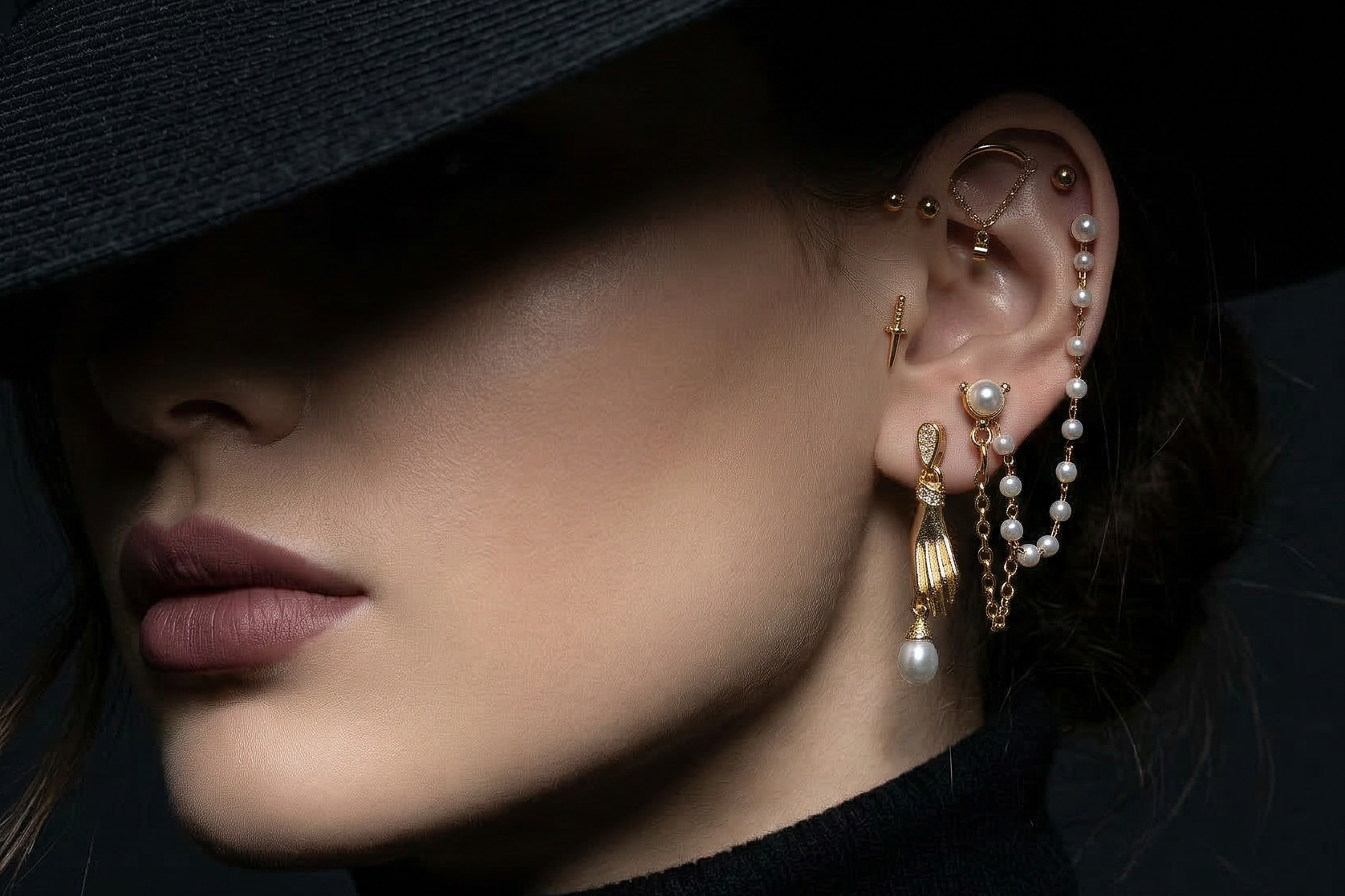 PIERCING A L AIGUILLE A AIX MARSEILLE HOBOH CURATED EAR